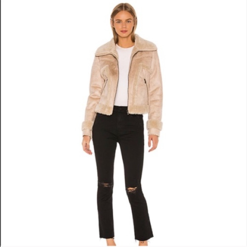 MOTHER Sherpa jacket. The Roamer- Hug it Out
